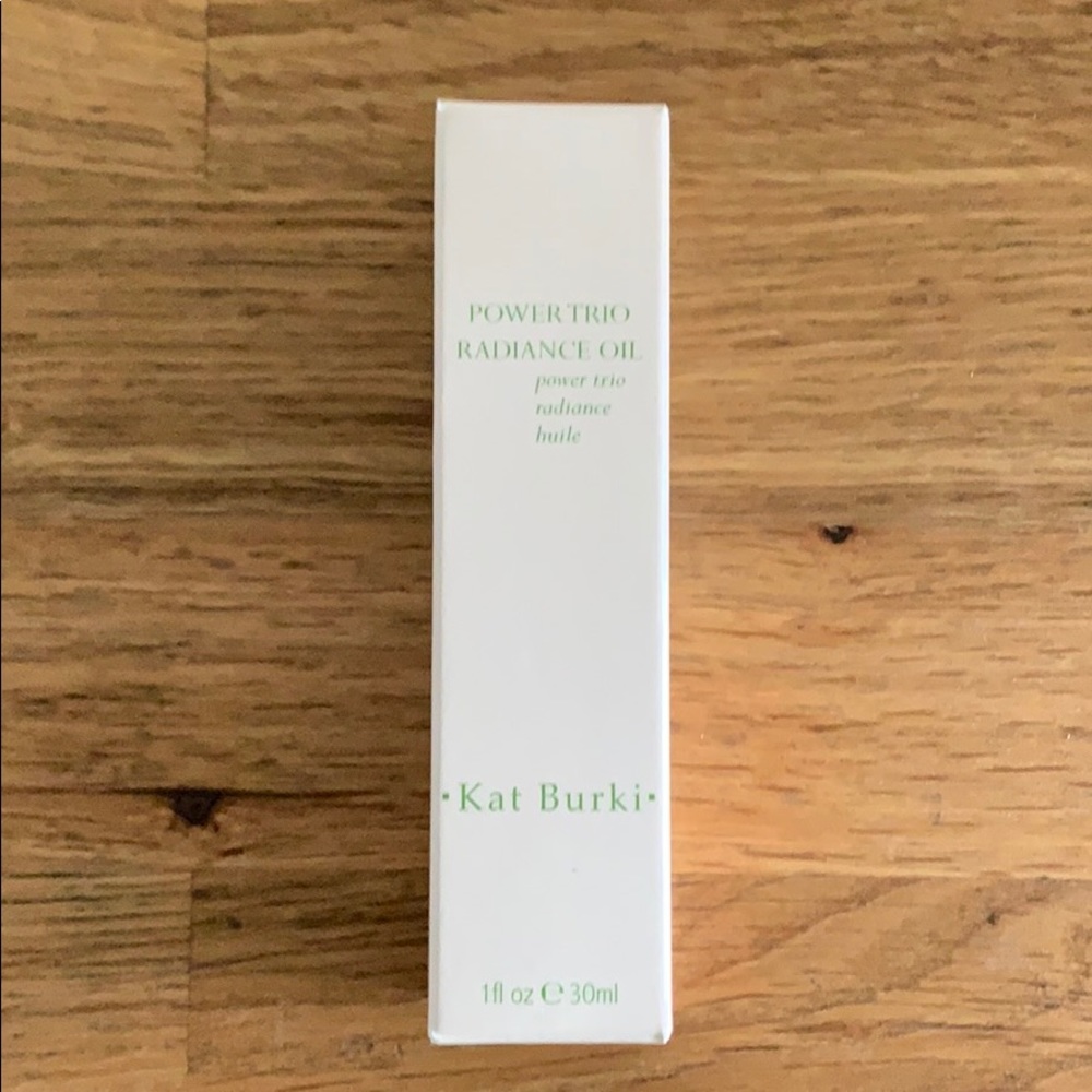 Kat Burki face oil